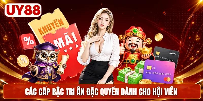Các cấp bậc tri ân đặc quyền dành cho hội viên