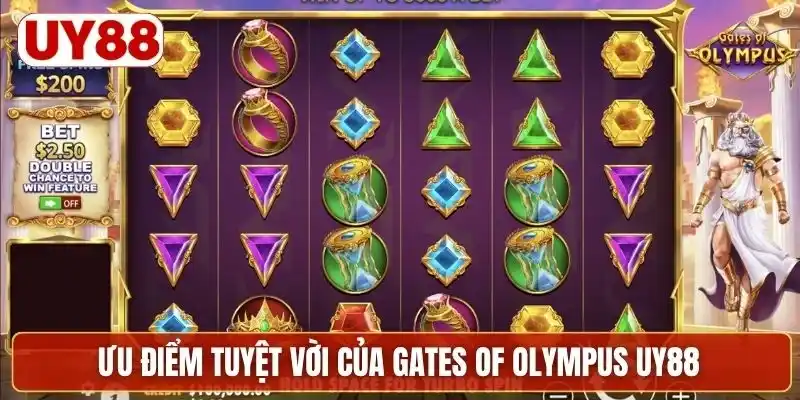 Ưu điểm tuyệt vời của gates of olympus UY88